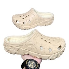 Warm Slippers Plush Fur Sandals Slides Couples Concise Home Cotton Shoes Outdoor