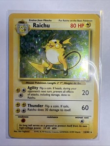 Raichu 14 102 | eBay