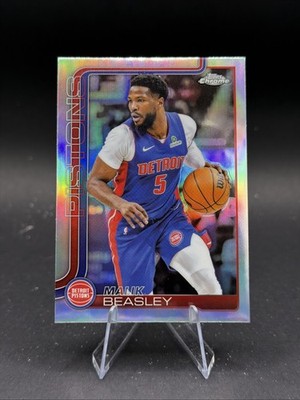 2025-26 Topps Chrome #36 Malik Beasley Refractor