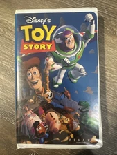 "Toy Story" VHS Video (Disney), Clamshell, Tom Hanks