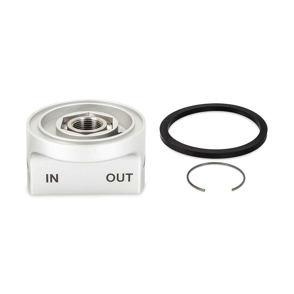Mishimoto Remote Oil Filter Take Off Plate - 3/4 -16