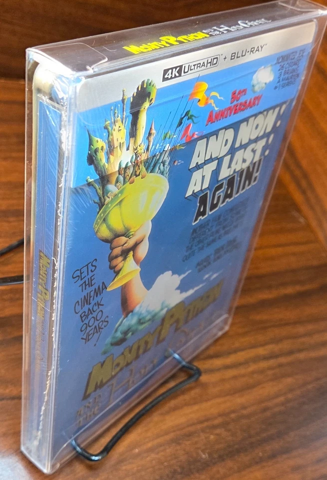Monty Python And The Holy Grail Steelbook (4K)w/PROTECTIVE SLEEVE-NEW-Free S&H - Image 4 of 4