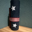 Vintage ‘81 Pottery Barn Wood & Fabric Decor Set  4th of July or Always — photo 4