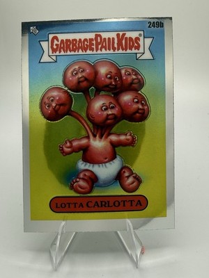 Garbage Pail Kids Chrome Lotta Carlotta 249b Topps Non-Sport Trading Card