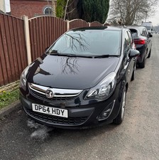Vauxhall Corsa SXI AC Black 1.2 Petrol 2014 (64 plate) - 101k Mileage - Repair