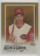 2020 Topps Allen & Ginter Chrome Gold Refractor 37/50 Barry Larkin #92 HOF jg3