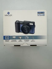 Minolta MND30 30MP 2.7K Ultra HD 4X Zoom Digital Camera (MISSING WRIST STRAP)
