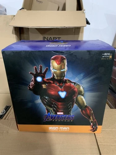Iron Studios 1/10 Avengers: Endgame Iron Man Mark LXXXV MK85 Deluxe Statue Model