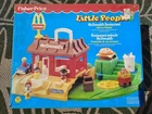 Vintage McDONALDS PLAY SET Fisher Price Little People #2552 COMPLETE 1989, USA