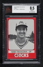 1980 TCMA Minor League Terry Francona #1212 BVG 8.5 0q3
