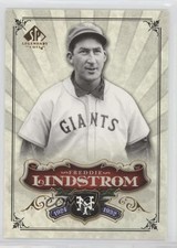 2006 SP Legendary Cuts Freddie Lindstrom Freddy Lindstrom #63 HOF 0i6
