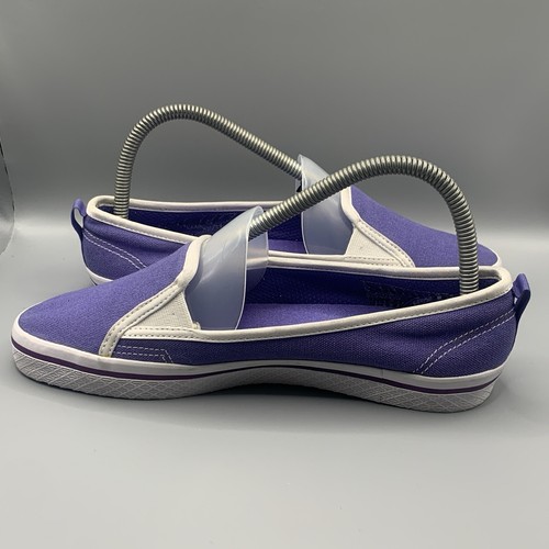 Adidas Zapato de Entrenamiento de Lona Sin Cordones para Mujer Reino Unido 5.5 Púrpura Lila Nueva Muestra - Imagen 7 de 11