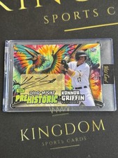 Konnor Griffin 2024 Wild Card Dino Might Gold Vinyl 1/1 Auto