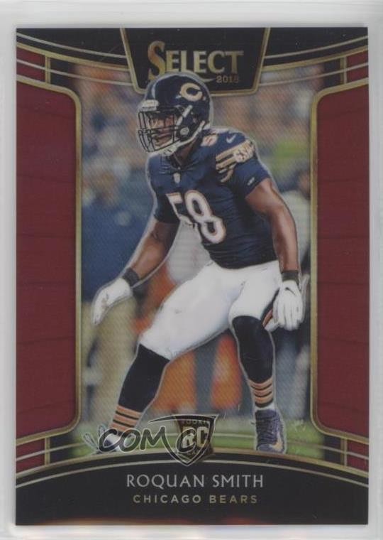 2018 Panini Select Concourse Maroon Prizm 95/99 Roquan Smith #39 e0v