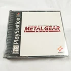 Metal Gear Solid (Sony PlayStation 1 PS1, 1999) Black Label CIB Complete No reg