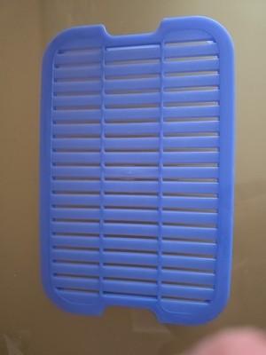Tupperware Frische Gitter Einsatz 1721 blau 24,5 x 16,2 cm kleiner Superstar