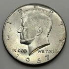 1967 Kennedy Half Dollar BU Uncirculated Mint State 40% Silver 50c US Coin X-508