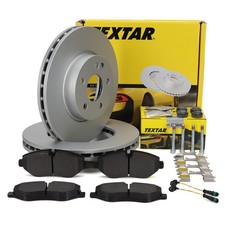 TEXTAR Bremsscheiben 300mm Beläge Sensor für MERCEDES VIANO VITO W639 W447 vorne