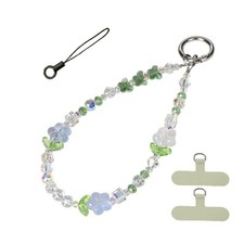 Colorful Crystal Beaded Phone Wrist Strap -Cell Phone Lanyard Hands-Free Wrist