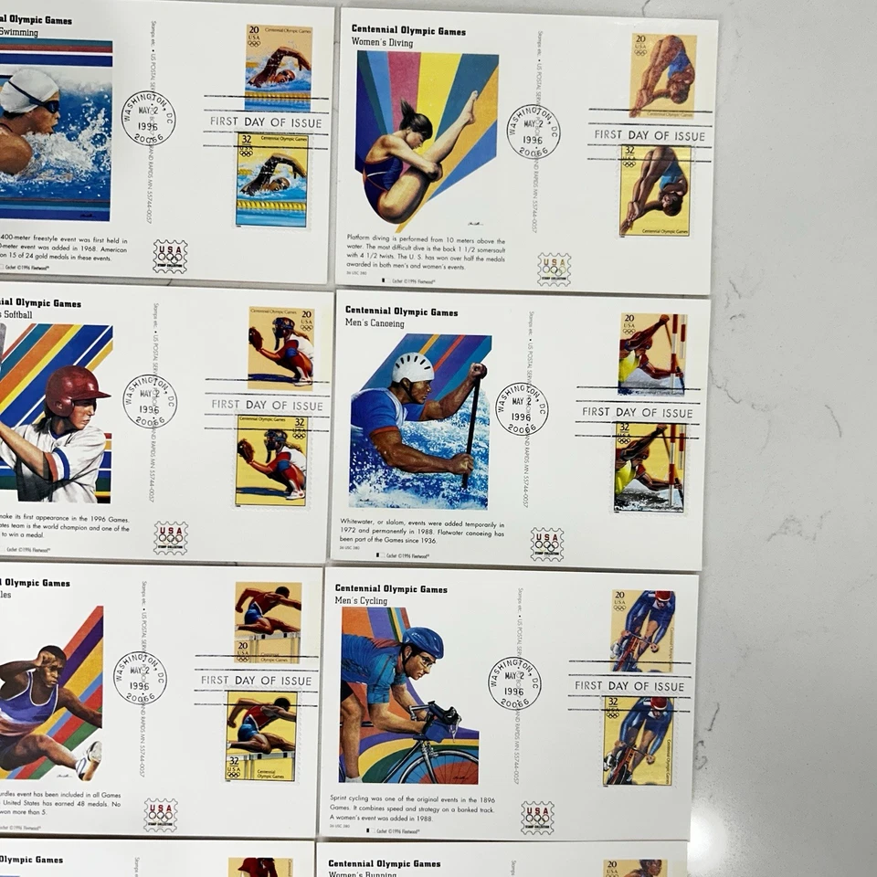 15 First Day of Issue Postal Covers Historic FDC 1996-98 Culture Lot #37 - Image 3 of 4