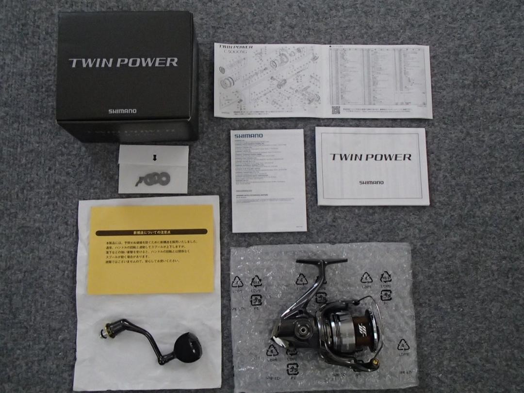 Shimano 24 TWIN POWER C5000XG Spinning Reel in Box New | eBay