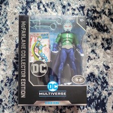 Mcfarlane DC Multiverse Batman CE  18 PLATINUM CHASE CLOCK KING SEALED UNOPENED