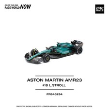 Pop Race 1:64 Aston Martin AMR23 #18 Lance Stroll