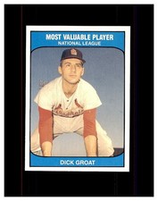 1985 TCMA Most Valuable Players National League #NNO Dick Groat