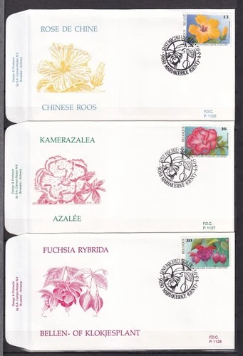 [LG79381] Belgium N°2589/2591FDC Buzin First Day Cover COB € 9,50 SUPERB