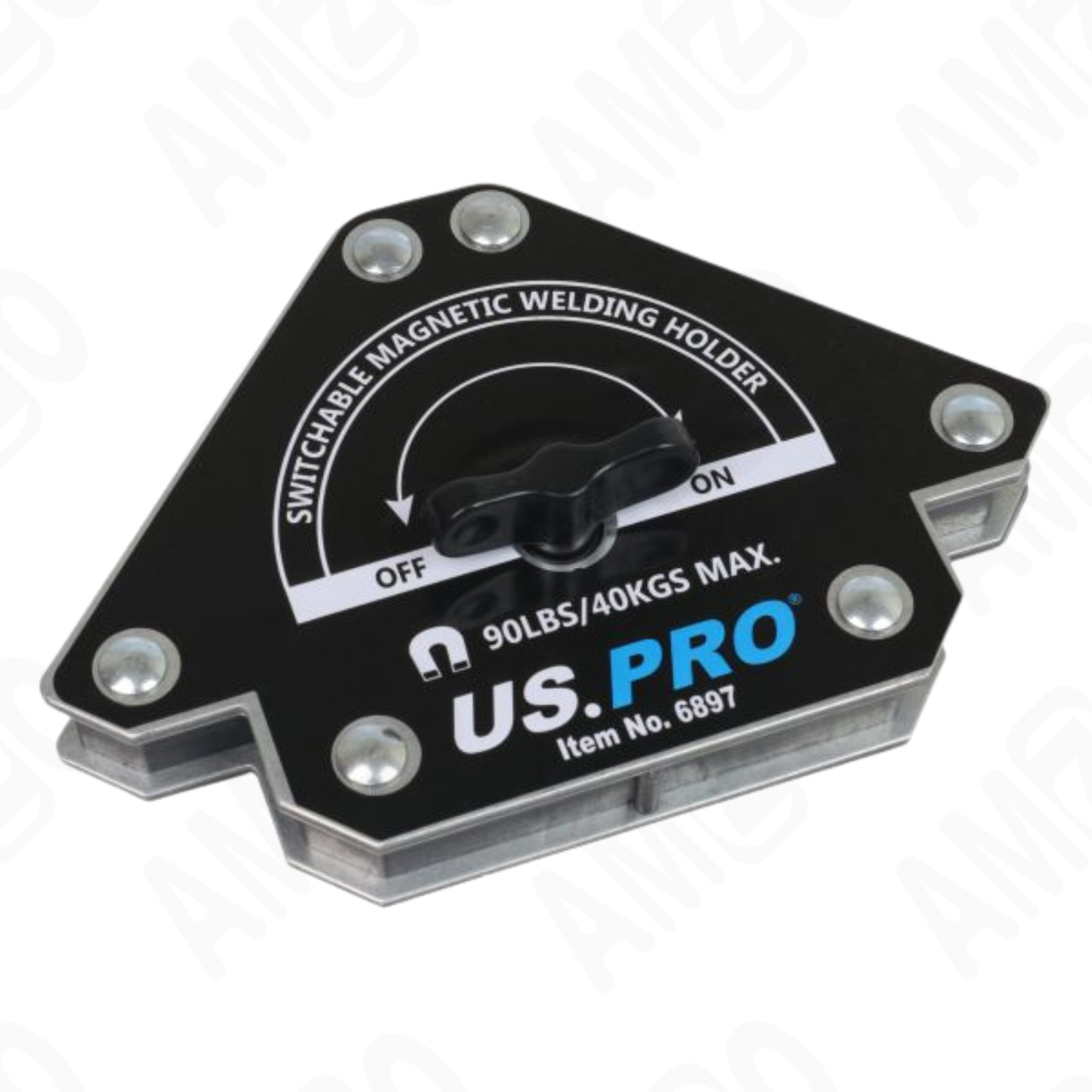 US PRO 90LB Magnetic Welding Holder Switchable 45 90 135 Degree Clamp 6897
