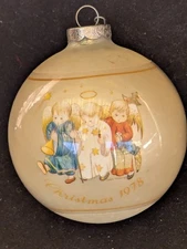 Vtg Schmid Heavenly Trio Christmas Ornament 1978 By Sister Berta Hummel 5th Ed