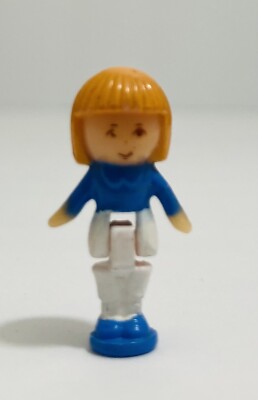   VTG 1993 Polly Pocket Bluebird Teeter Totter Pals 1  Doll MIDGE FIGURE ONLY