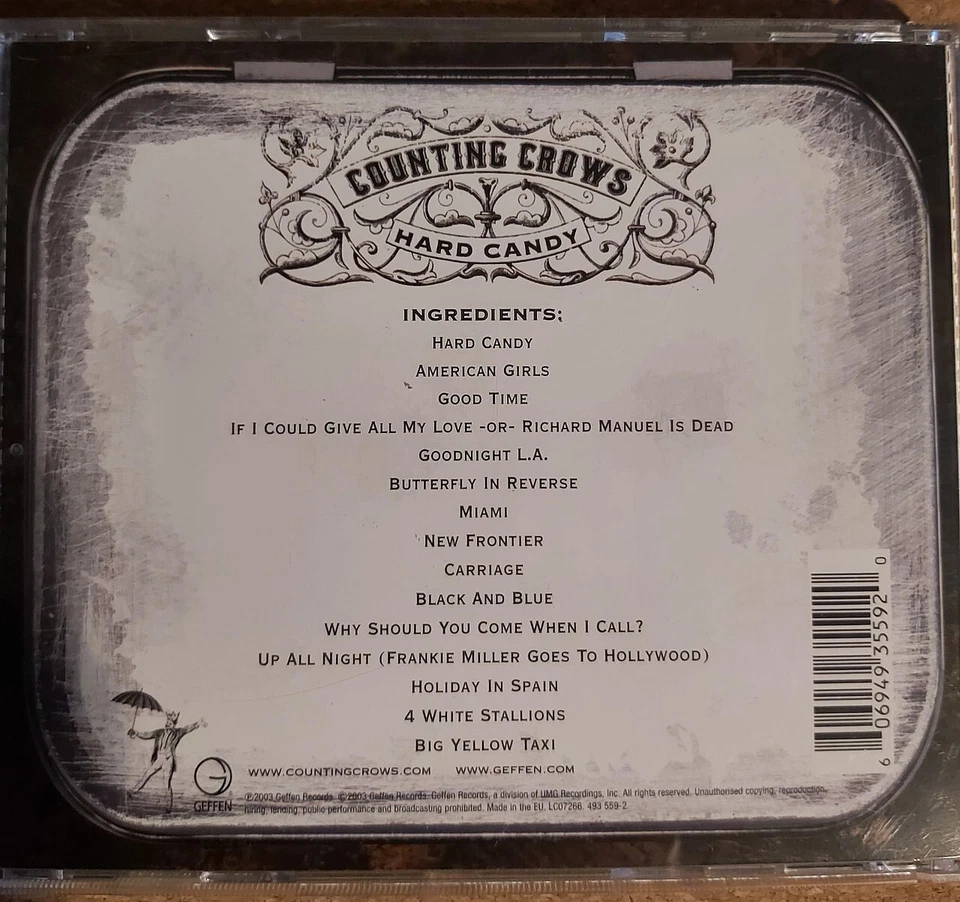 Hard Candy von Counting Crows (CD, 2002) - Bild 2 von 2