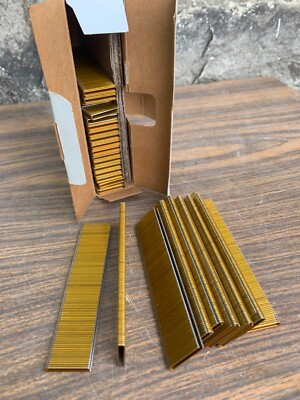 5000 Piece 1 1/8'' Narrow Crown Galvanized Staples Similar To GSN18 Prebena New