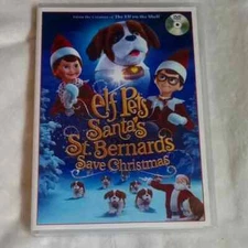 The Elf on the Shelf Santa's St Bernards Save Christmas - DVD -  