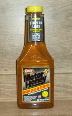 Motor Honey C168 Premium Engine Oil Treatment with Leak Stopper, 14 fl. oz.