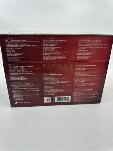 Scoprire Il Barocco-I Capolavori Various Artists Baroque Masterpieces Sony 30 CD - Picture 3 of 9