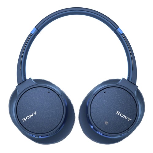 Sony WH-CH700N Wireless Bluetooth Noise Canceling Over-Ear Headphones - Blue - Picture 3 of 5