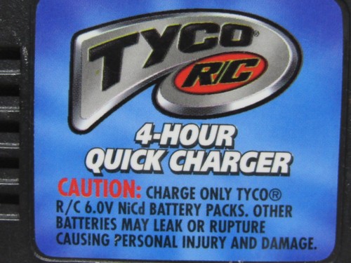 Tyco R/C 6.0V Nicd Charger 4-Hour Quick Charger 6V 32990 - Picture 3 of 8