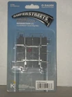 O Scale K-Line Lionel SuperStreets 6-21286 Intersection Roadway - NOS