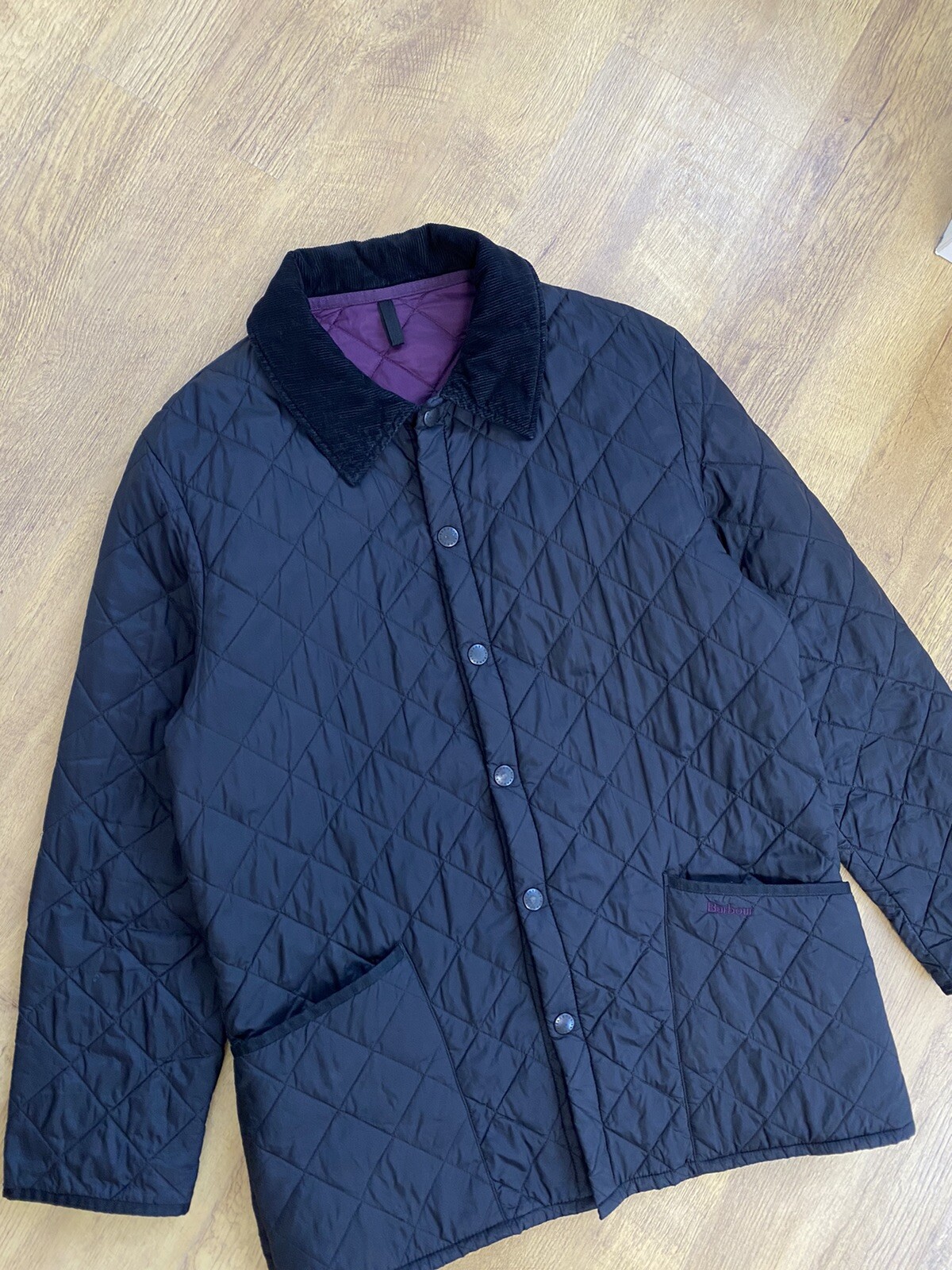 Barbour Classic Liddesdale Black Quilted Jacket  Blackk