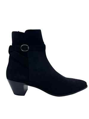 CELINE JACNO BOOT in  Suede Calfskin Black Heel 60mm