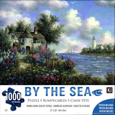 Seacliff Cottage 1000 Piece Puzzle - Dennis Lewan