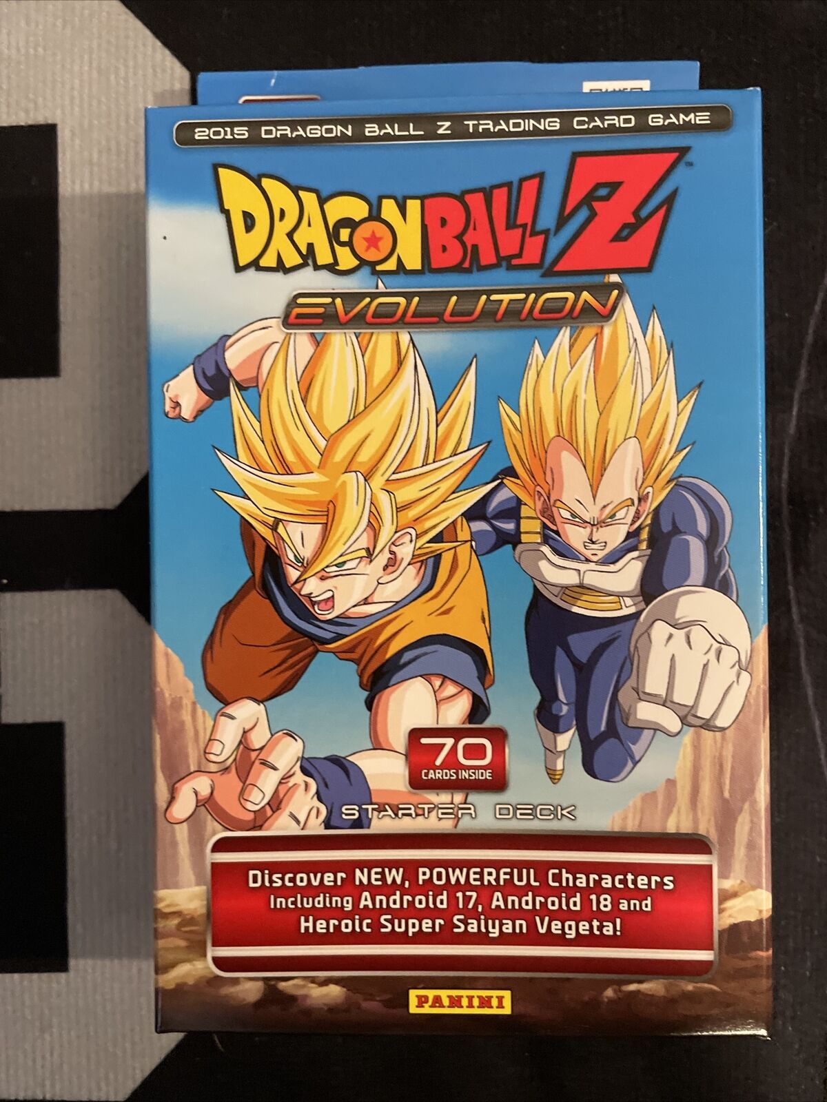 Dragon Ball Z DBZ TCG Evolution Starter Deck Panini Cards Never Played With!