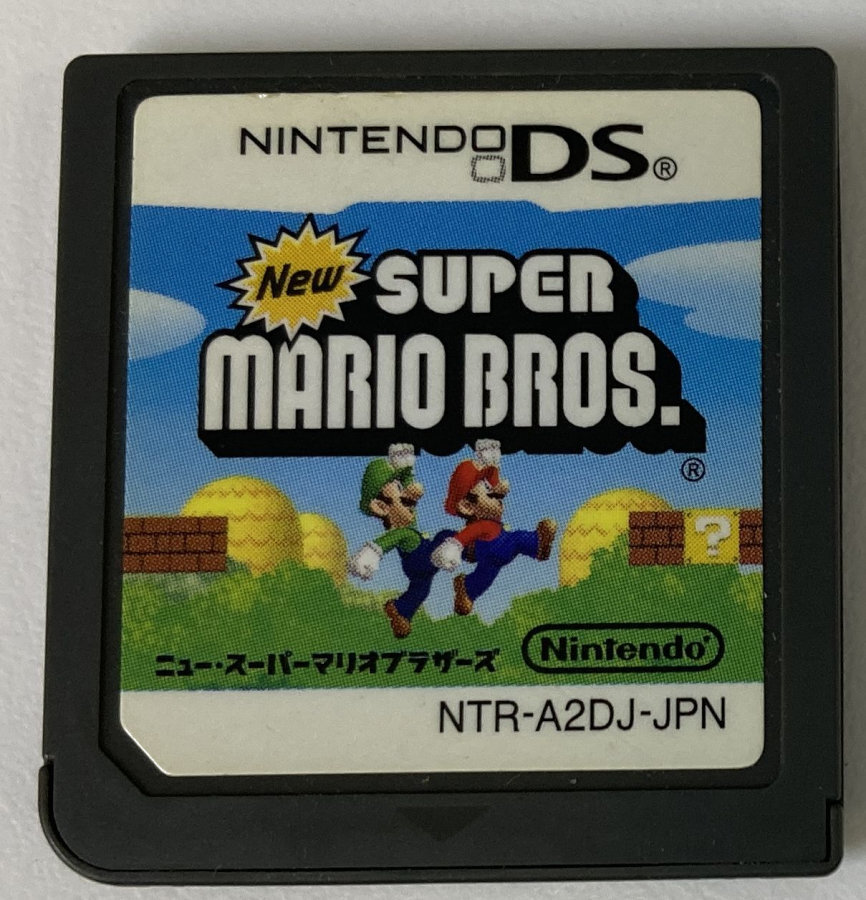 マリオds Nintendo DS New Super Mario Bros. Japan w/ Box and Manual 6825 SP