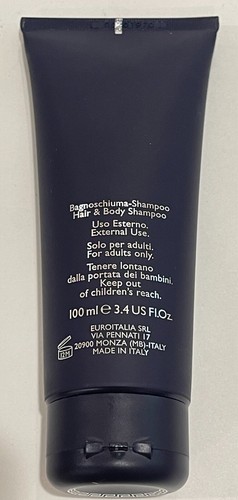 Versace Pour Homme Hair & Body Shampoo 3.4 fl oz / 100 ml New - Picture 3 of 3
