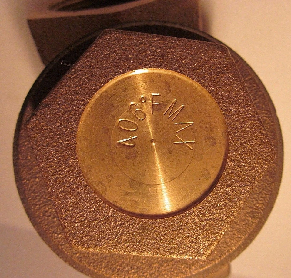 United Brass USA Check Y Valve Swing Gate 1.5 inch 1-1/2"NPT 200 PSI WSP 400 WOG - Image 3 of 4