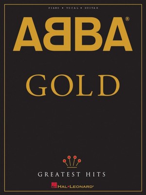 ABBA Gold Greatest Hits Sheet Music Piano Vocal Guitar Songbook NEW 000308233