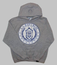 Men's Heavy Blend Pullover Hoodie Grey Large