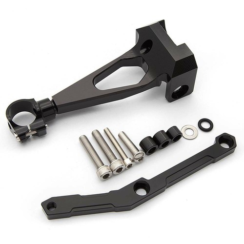 US Fit Yamaha MT-09 FZ-09 R6 R1 ZX6R Steering Damper Bracket Mount Mount Holder - Foto 7 di 16